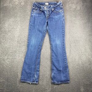 Levis Womens 4 Medium Denim Jeans Blue Boot Cut Casual Everyday